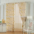 Home Decor Printed Leaf Curtain Mix Home Curtains